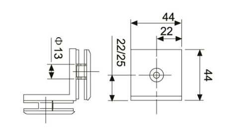 Glass clamp